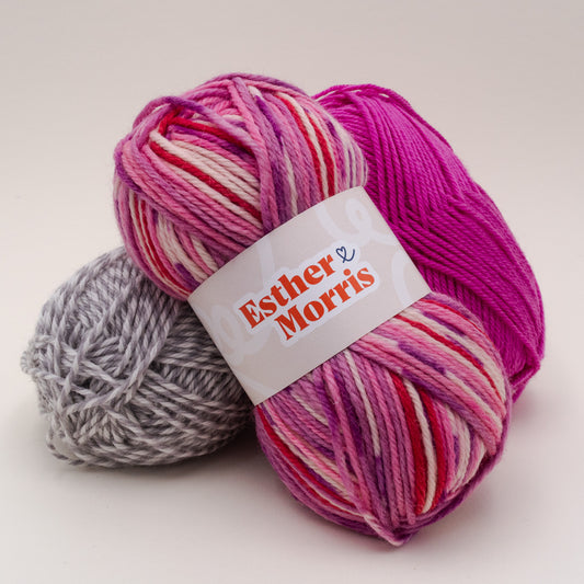 Raggsocksgarn från Esther&Morris