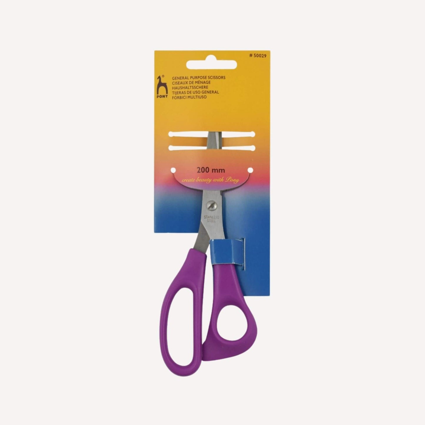 Pony sax stor - 20 cm