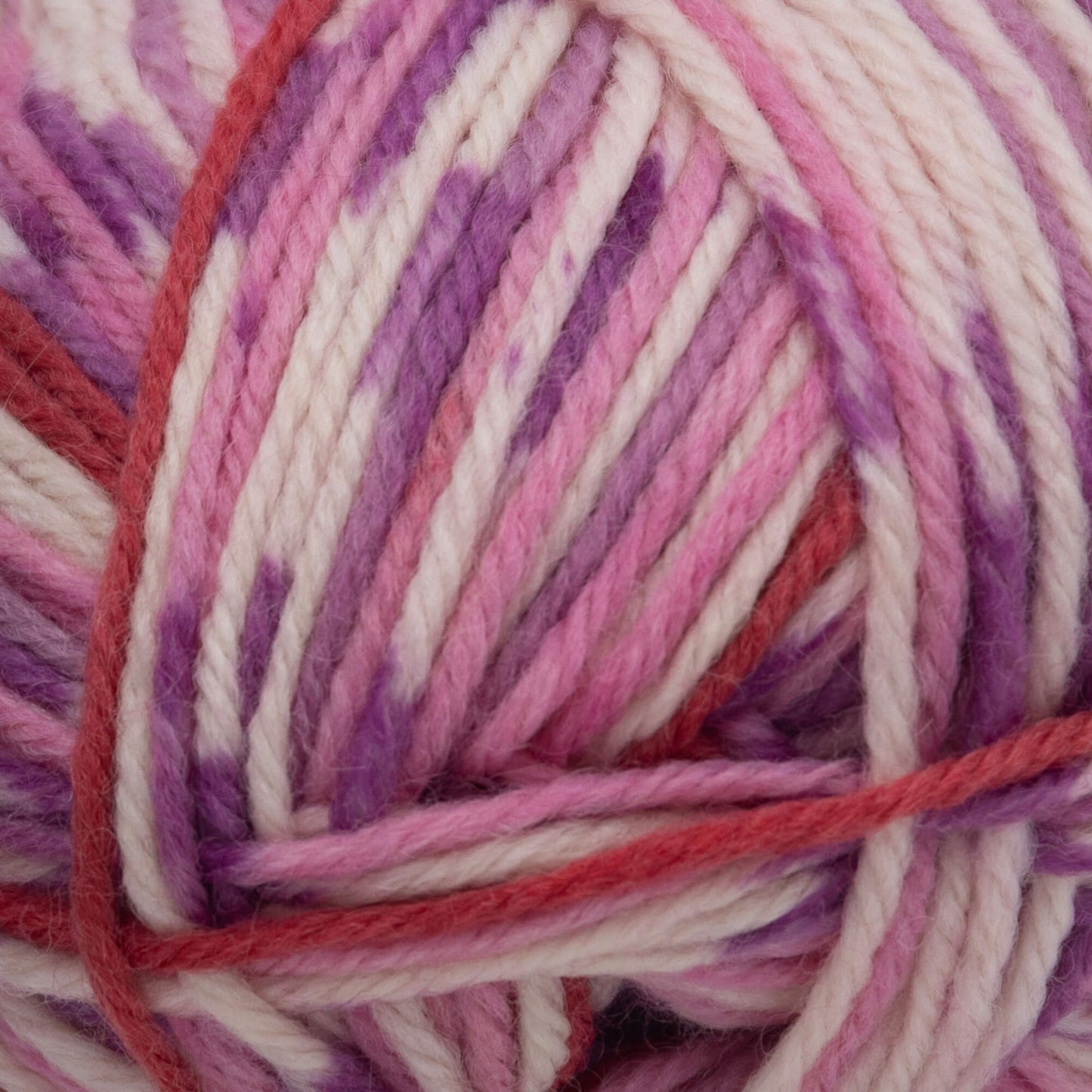 Raggsocksgarn i färgen magic (rosa & röd)