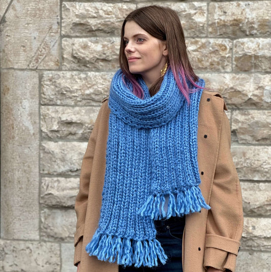 Sassy Scarf | DIY-kit stickning