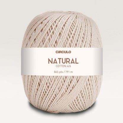 Natural Cotton 4/6 - Bomullsgarn